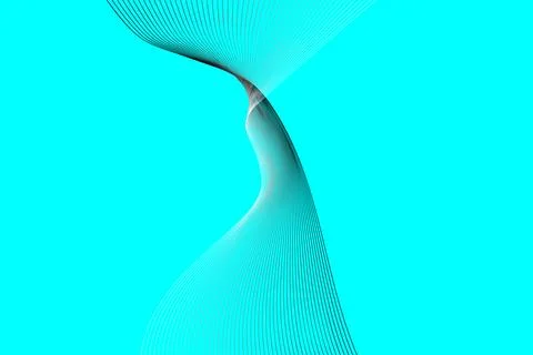 Abstract Particle Flow, Digital Art, Gradient Background 스톡 일러스트