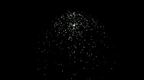 Abstract particle fountain explosion,liquid drop firework dot welding energy. Stock Footage 6532259
