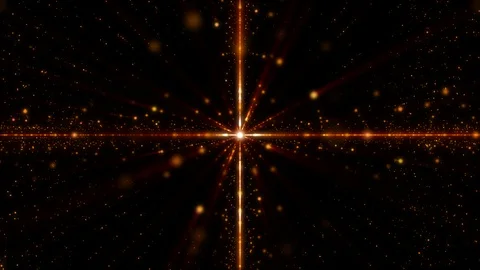 Abstract Particle Futuristic Cross Structure Line Dot Shooting Animation Stock Footage 101526619