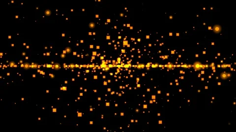 Abstract Particle Futuristic Horizontal Explode Line Dot Motion Background Stock Footage 101236368