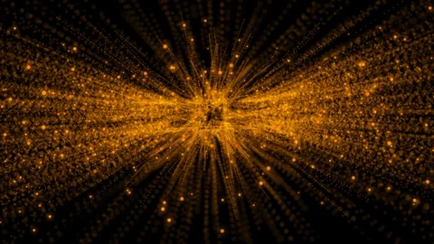 Abstract Particle Futuristic Horizontal Explode Motion Background Stock Footage 101331647