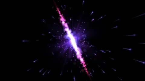 Abstract Particle Light Animation Stock Footage 36665811