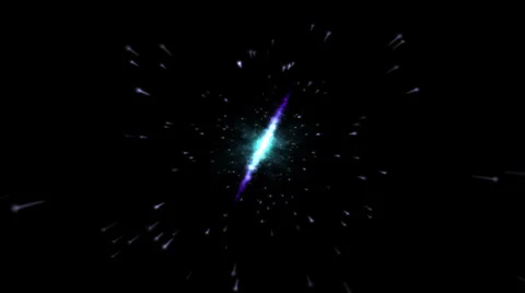 Abstract Particle Light Animation Stock Footage 36666471
