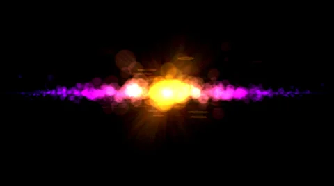 Abstract Particle Light Animation - Loop Stock Footage 35752099