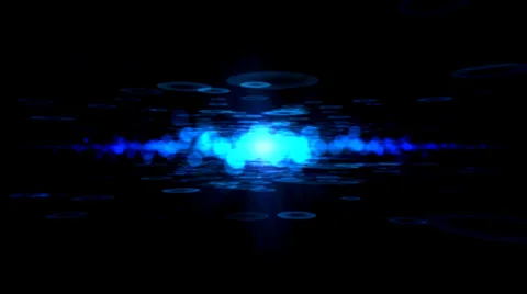 Abstract Particle Light Animation - Loop Stock Footage 35752901