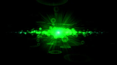 Abstract Particle Light Animation - Loop Stock Footage 35754808