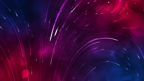Abstract particle lines background in varying pink colors Video stock 252188985