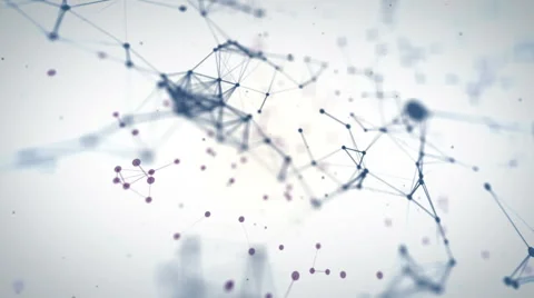 Abstract particle seamless background Stock Footage 44253142