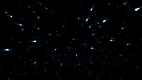 Abstract particle sparks random flowing ... | Stock Video | Pond5