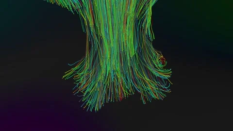 Abstract particle sur background Stock Footage 172549882