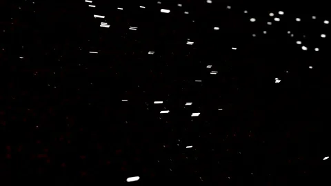 Abstract particle technological pattern. Animation. Monochrome background of Stock Footage 136165686
