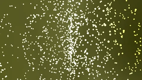 Abstract Particle Trails Glitter in Green Background Visual Effect. Stock Footage 334093541