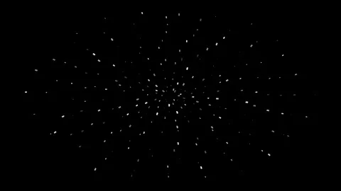 Abstract particle vortex motion loop Vidéo 347134826