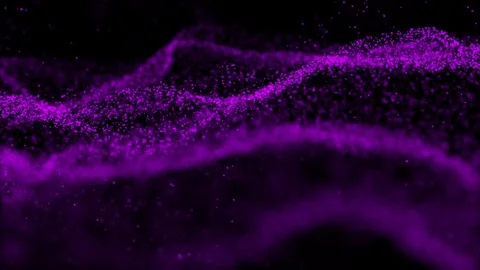 Abstract particle wave background Stock-Footage 96806891