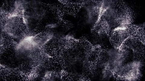 Abstract particle wave bokeh background. Stock Footage 171348539