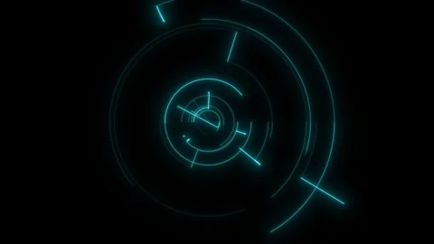 Abstract particle wave with glowing dots and flowing lines. Stock Footage 341781943