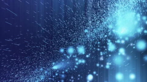 Abstract particle wave HD Stock Footage 44246763