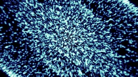 Abstract Particles 001 - Blue - 25 fps Stock-Footage 20605686