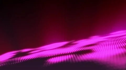 Abstract particles and bright lights on dark background. Stock Footage 48363927