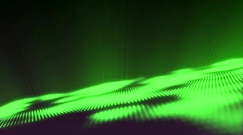 Abstract particles and bright lights on dark background. Stock Footage 48364069