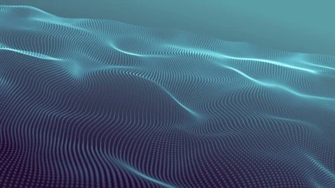 Abstract particles animation Stock Footage 73889911