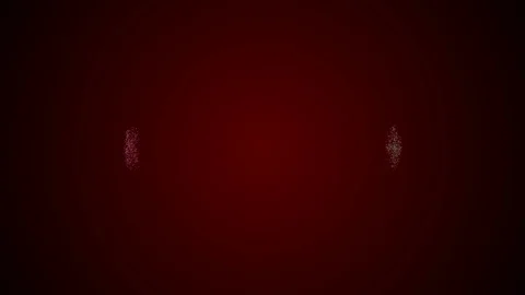 Abstract particles animation with red background	 Stock-Footage 80948399
