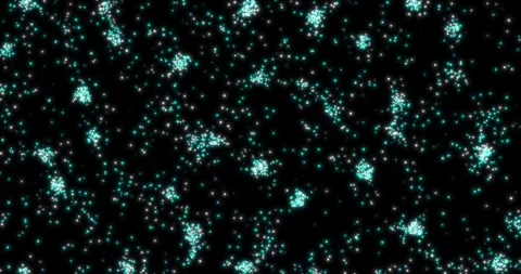 Abstract particles are woven into a dynamic pattern1 Stock Footage 327067573
