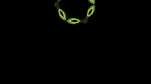 Abstract particles background. 4k luminous particles move in liquid flow form Stock Footage 111488605