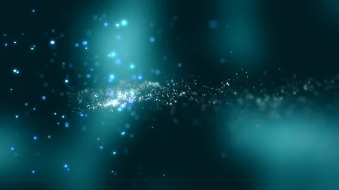 Abstract Particles Background Animation Stock Footage 100817827