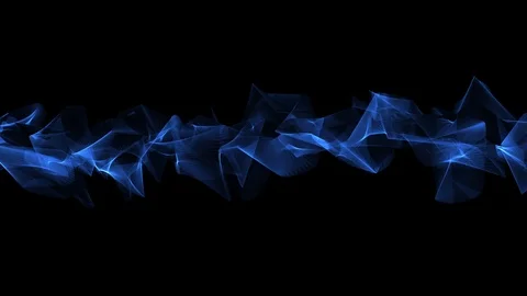 Abstract Particles Background Animation Stock Footage 100818054