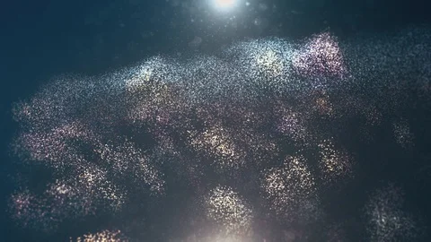 Abstract Particles Background Video stock 88651419