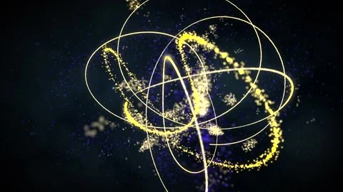 Abstract Particles Background Stock-Footage 143904093