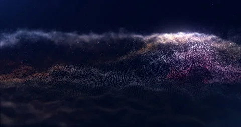 Abstract Particles Background Video stock 247359640