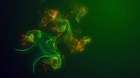 Abstract Particles Background Vídeos de archivo 296623310