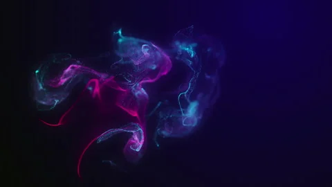 Abstract Particles Background Vídeos de archivo 296623322