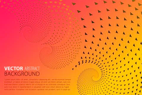 Abstract Particles Background Illustrazione stock