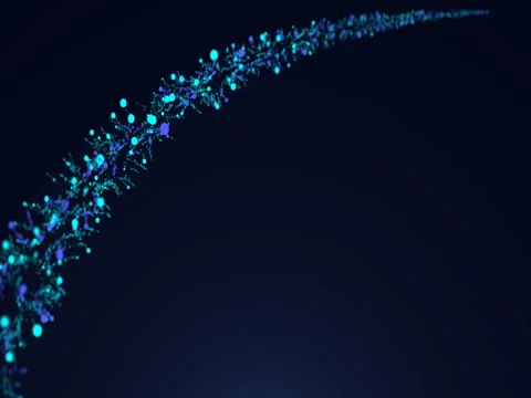 Abstract Particles Background. Loop Stock Footage 75241742