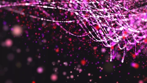 Abstract Particles Background. Loop Stock Footage 90983537