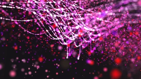 Abstract Particles Background. Loop Stock Footage 90983602