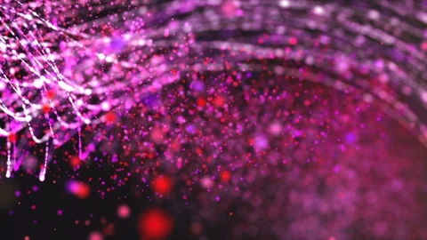 Abstract Particles Background. Loop Stock Footage 90983609