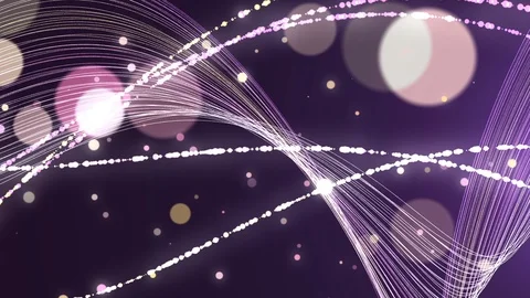 Abstract Particles Background. Loop Stock Footage 90984091