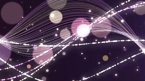 Abstract Particles Background. Loop Stock Footage 90984102