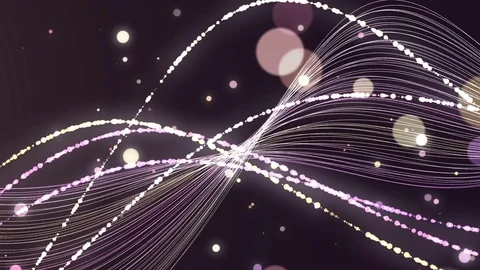 Abstract Particles Background. Loop Stock Footage 90984124