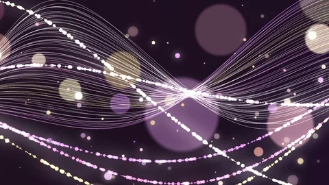 Abstract Particles Background. Loop Stock Footage 90984150