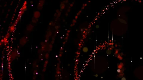 Abstract Particles Background. Loop Stock Footage 95252077