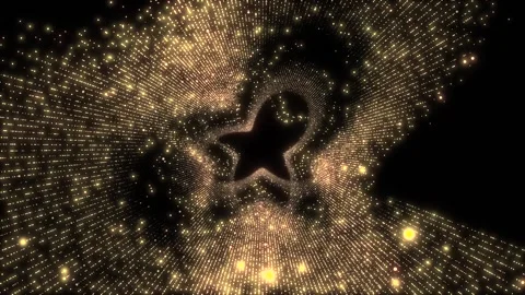 Abstract Particles Background Loop Video Stock Footage 143983062