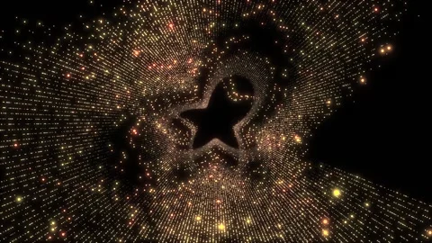 Abstract Particles Background Loop Video Stock-Footage 143983063