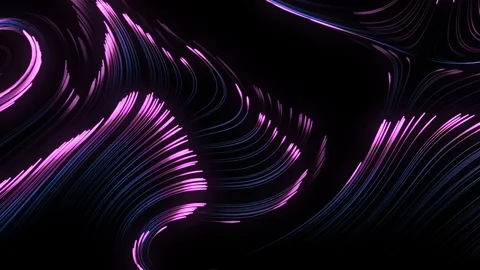 Abstract Particles Background. Neon Lights. Loop Stock Footage 122760418