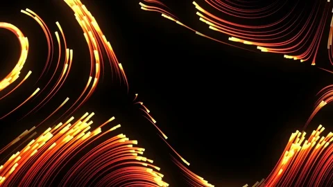 Abstract Particles Background. Neon Lights. Loop Stock Footage 122760424