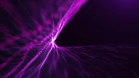 Abstract Particles Background Purple 4K Stock Footage 99131508